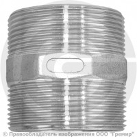 Ниппель нержавеющий AISI 304 переходной Ду 32-20 (1 1/4"-3/4") Ниппель нержавеющий AISI 304 переходной Ду 32-20 (1 1/4"-3/4")
