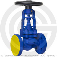 Клапан запорный стальной фланцевый Ду-40 Ру-40 (Т<300°С) сильфонный Benarmo Клапан запорный стальной фланцевый Ду-40 Ру-40 (Т<300°С) сильфонный Benarmo