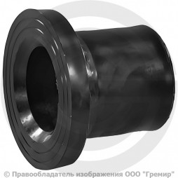 Втулка ПЭ100 спигот SDR11 под фланец Дн 50 (D1 61мм) Ру-16 удлиненная EUROSTANDARD