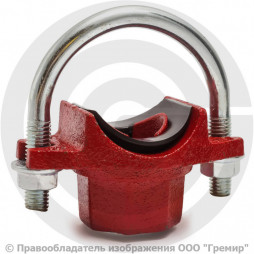 Отвод (седелка) резьбовой грувлок Ду 80-25 (Дн 89х1") Ubolt 41