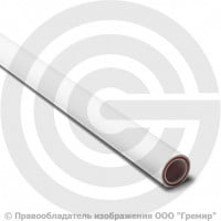 Труба PP-R белая армированная стекловолокном Дн 32х4,4 Pn-20 SDR7,4 (Т<90°С) L=4м VALFEX Труба PP-R белая армированная стекловолокном Дн 32х4,4 Pn-20 SDR7,4 (Т<90°С) L=4м VALFEX