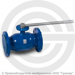 Кран стальной фланцевый ISO Ду-200 Ру-16 L=450мм Temper КШ.Ц.Ф