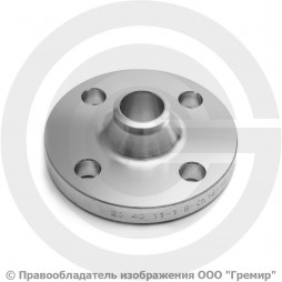 Фланец воротниковый нержавеющий 12х18н10т 1-25-25 ГОСТ 12821-80, Ру-25, Ду-25