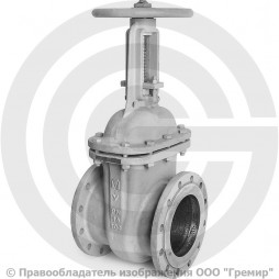 Задвижка стальная фланцевая Ду-400 Ру-16 (Т<425°С) 30с41нж МЗТА