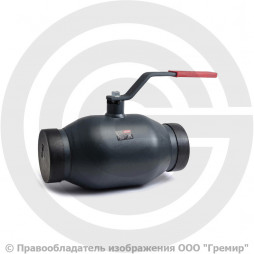 Кран стальной под приварку Ду-150 Ру-16 L=330мм Ридан JiP-R Standard WW