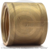 Муфта латунная ВР (ВН) Ду-25 (1") LD