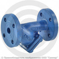 Фильтр сетчатый Y-образный чугунный фланцевый Ду-350 Ру-16 (Т<300°С) Tecofi F4240A Фильтр сетчатый Y-образный чугунный фланцевый Ду-350 Ру-16 (Т<300°С) Tecofi F4240A