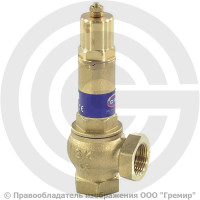 Клапан предохранительный пружинный латунный Ду 15-15 (G1/2"-G1/2") ВР (ВН) Рн=0.5...16бар (Т<150°С) 1832 OR Клапан предохранительный пружинный латунный Ду 15-15 (G1/2"-G1/2") ВР (ВН) Рн=0.5...16бар (Т<150°С) 1832 OR