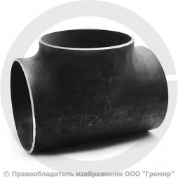 Тройник 325х8 (Ду-300) стальной (Ст.20) равнопроходной Китай