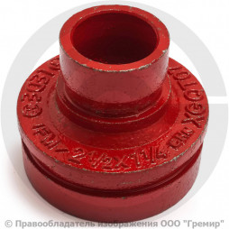 Переход под муфту грувлок Ду 150-80 (Дн 159х89) Ру-20 XGQT07