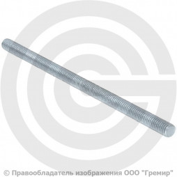 Шпилька стальная оцинкованная М20х1000 DIN 975