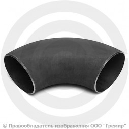 Отвод П90 273х7 (Ду-250) стальной (Ст.20) 90 градусов ГОСТ 17375