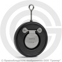 Клапан обратный одностворчатый стальной межфланцевый Ду-80 Ру-16 (Т<110°С) диск нерж Benarmo