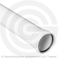 Труба PP-M с раструбом бесшумная белая Дн 110х3,4 безнапорная L=2м в/к RTP (РосТурПласт) Труба PP-M с раструбом бесшумная белая Дн 110х3,4 безнапорная L=2м в/к RTP (РосТурПласт)