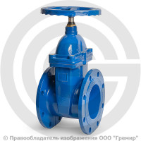 Задвижка чугунная фланцевая Ду-150 Ру-16 (Т<120°С) 30ч39р Китай Задвижка чугунная фланцевая Ду-150 Ру-16 (Т<120°С) 30ч39р Китай