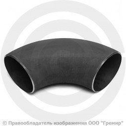 Отвод П90 273х10 (Ду-250) стальной (Ст.20) 90 градусов ГОСТ 17375