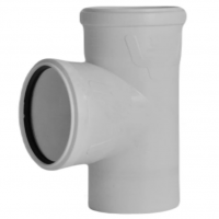 Тройник PP-MD бесшумный светло-серый Дн 160-110 87гр (DN150-100) б/нап в/к Ostendorf Skolan dB SKEA Тройник PP-MD бесшумный светло-серый Дн 160-110 87гр (DN150-100) б/нап в/к Ostendorf Skolan dB SKEA