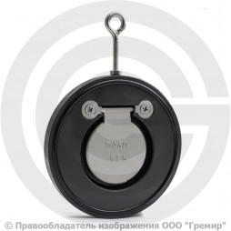 Клапан обратный одностворчатый стальной межфланцевый Ду-150 Ру-16 (Т<110°С) диск нерж Benarmo