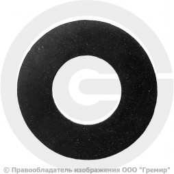 Прокладка фланцевая резиновая ТМКЩ Ду-40 Ру 1,0-6,3 исп. А ГОСТ 15180-86