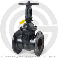 Задвижка чугунная фланцевая Ду-50 Ру-10 (Т<225°С) 30ч6бр Китай Задвижка чугунная фланцевая Ду-50 Ру-10 (Т<225°С) 30ч6бр Китай