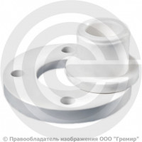 Фланец PP-R белый Дн 50 мм с буртом RTP (РосТурПласт) Фланец PP-R белый Дн 50 мм с буртом RTP (РосТурПласт)