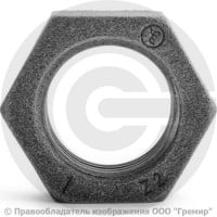 Контргайка чугунная ВР (ВН) Ду 25 (1") Контргайка чугунная ВР (ВН) Ду 25 (1")