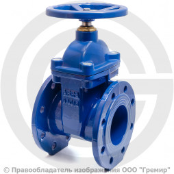 Задвижка чугунная фланцевая Ду-125 Ру-16 (Т<120°С) A40-16 F4 ABRA