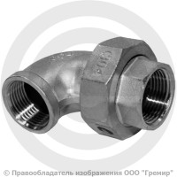 Американка угловая нержавеющая AISI 304 ВР (ВН) Ду-15 (1/2") Американка угловая нержавеющая AISI 304 ВР (ВН) Ду-15 (1/2")