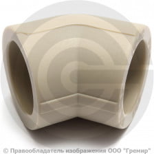 Угольник PP-RCT серый Дн 110 45гр Wavin Ekoplastik