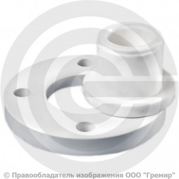 Фланец PP-R белый Дн 90 мм с буртом RTP (РосТурПласт)