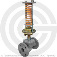 Регулятор давления прямого действия НЗ "до себя" чугунный фланцевый Ду-25 Ру-16 Kvy=4 м3/ч 0,1-0,6 МПа Энерготехномаш УРРД-НЗ-РД