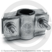 Хомут ремонтный двухсторонний оцинкованный Ду-15 (Дн 20-21,3) L=40мм ККАЗ Хомут ремонтный двухсторонний оцинкованный Ду-15 (Дн 20-21,3) L=40мм ККАЗ