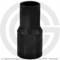 Муфта ПЭ100 спигот переходная Дн 225-200 Ру-16 SDR11 EUROSTANDARD Муфта ПЭ100 спигот переходная Дн 225-200 Ру-16 SDR11 EUROSTANDARD