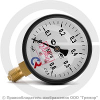 Манометр радиальный диаметр 63мм 0-6 кгс/см2 (0-0,6 МПа) G1/4" ТМ-310Р.00 Росма 00000006771 Манометр радиальный диаметр 63мм 0-6 кгс/см2 (0-0,6 МПа) G1/4" ТМ-310Р.00 Росма 00000006771