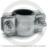 Хомут ремонтный двухсторонний оцинкованный Ду-25 (Дн 32-33,5) L=40мм ККАЗ Хомут ремонтный двухсторонний оцинкованный Ду-25 (Дн 32-33,5) L=40мм ККАЗ