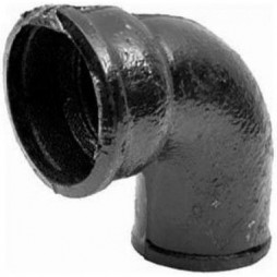 Колено чугунное канализационное Ду-150 90гр б/н ГОСТ 6942-98 Завод Универсал