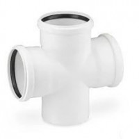 Крестовина PP-M одноплоскостная бесшумная белая Дн 110-110-50 87гр б/нап в/к RTP (РосТурПласт) 2 Крестовина PP-M одноплоскостная бесшумная белая Дн 110-110-50 87гр б/нап в/к RTP (РосТурПласт) 2