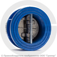 Клапан обратный двухстворчатый чугунный межфланцевый Ду-50 Ру-16 (Т<130°С) ств чугун Китай Клапан обратный двухстворчатый чугунный межфланцевый Ду-50 Ру-16 (Т<130°С) ств чугун Китай