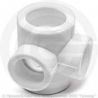 Тройник PP-R 2-двухплоскостной белый внутренняя пайка Дн 25 RTP (РосТурПласт) 28080 Тройник PP-R 2-двухплоскостной белый внутренняя пайка Дн 25 RTP (РосТурПласт) 28080