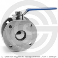 Кран нержавеющий AISI 316 (CF8M) межфланцевый Ду-80 Ру-16 полнопроходной АДЛ BV17 Кран нержавеющий AISI 316 (CF8M) межфланцевый Ду-80 Ру-16 полнопроходной АДЛ BV17