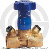 Клапан балансировочный ручной латунный муфтовый Ду-20 Ру-25 ВР (ВН) Kvs=2.87м3/ч без ниппелей CIM 787R Cimberio Клапан балансировочный ручной латунный муфтовый Ду-20 Ру-25 ВР (ВН) Kvs=2.87м3/ч без ниппелей CIM 787R Cimberio