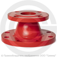 Переход фланцевый ПФ (ХФ) стальной Ду 300-200 Ру-16 КЗСД