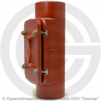 Ревизия чугунная безраструбная SML Ду-250 с прямоугольной крышкой Китай