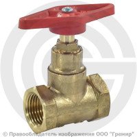 Клапан запорный латунный муфтовый Ду-25 Ру-16 ВР (ВН) (Т<200°С) 15б1п Цветлит Клапан запорный латунный муфтовый Ду-25 Ру-16 ВР (ВН) (Т<200°С) 15б1п Цветлит