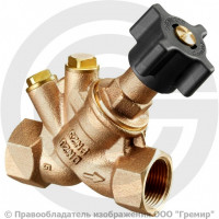 Клапан балансировочный ручной бронзовый муфтовый Ду-40 Ру-25 ВР (ВН) Kvs=27.51м3/ч Hydrocontrol ATR Оventrop Клапан балансировочный ручной бронзовый муфтовый Ду-40 Ру-25 ВР (ВН) Kvs=27.51м3/ч Hydrocontrol ATR Оventrop