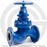 Клапан запорный стальной фланцевый Ду-50 Ру-16 (Т<425°С) 15лс65нж ЧАЗ Клапан запорный стальной фланцевый Ду-50 Ру-16 (Т<425°С) 15лс65нж ЧАЗ