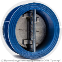 Клапан обратный двухстворчатый чугунный межфланцевый Ду-200 Ру-16 (Т<130°С) ств чугун Китай Клапан обратный двухстворчатый чугунный межфланцевый Ду-200 Ру-16 (Т<130°С) ств чугун Китай