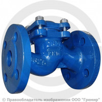 Клапан обратный подъемный чугунный фланцевый Ду-65 Ру-16 (Т<200°С) Benarmo