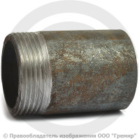 Резьба стальная удлиненная L=60мм Ду-32 (1 1/4") КАЗ