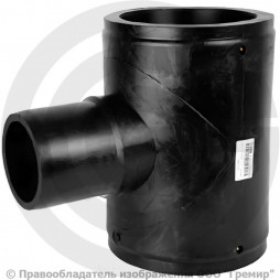 Тройник ПЭ100 электросварной переходной Дн 160-90 Ру-16 SDR11 Type B TEGA